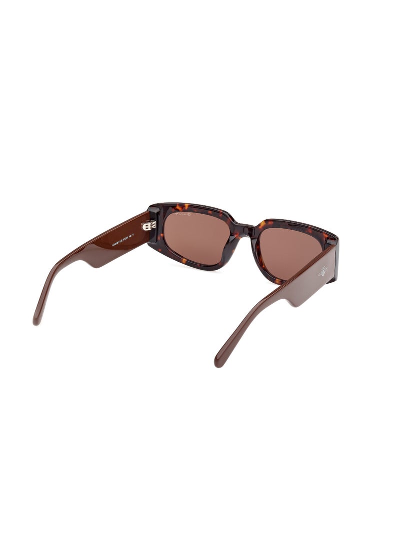 GANT نظارات شمسية للرجال بإطار كامل مستطيل بني من الأسيتات من غانت - Image 5